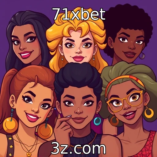 Diversidade e inclusão nos personagens de jogos - 71xbet